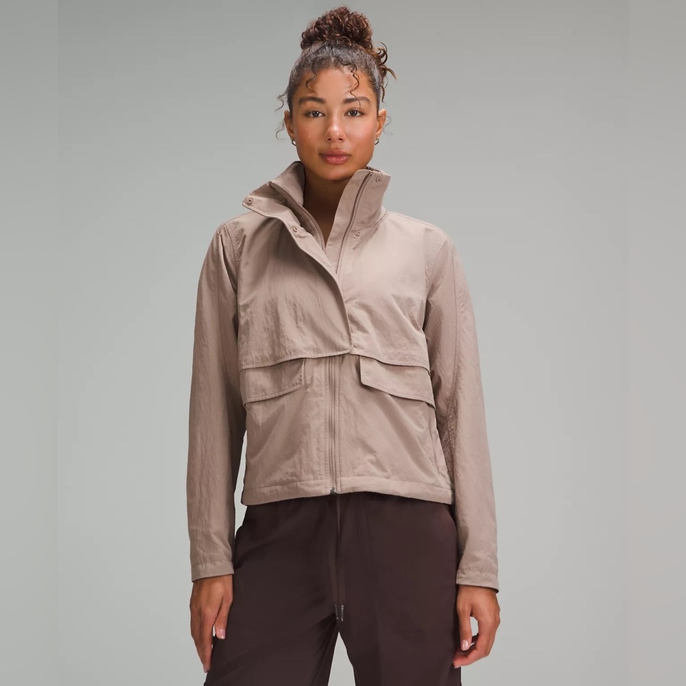 💖NWT Lululemon Always Effortless Jacket Size 6 Color Taupetastic TPTC